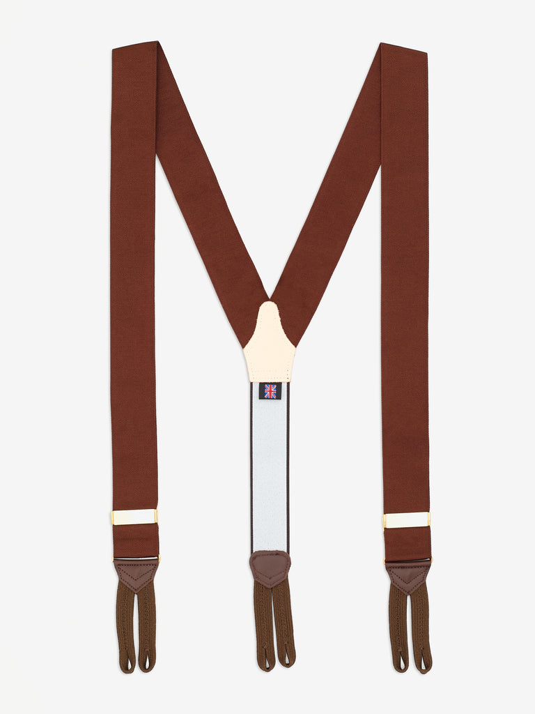 Bretelle Albert Thurston - Marrone Scuro Bretelle Albert Thurston - Marrone Scuro