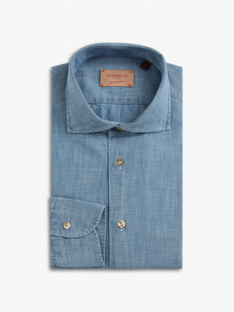 Boriello Napoli Denim Chamber Shirts