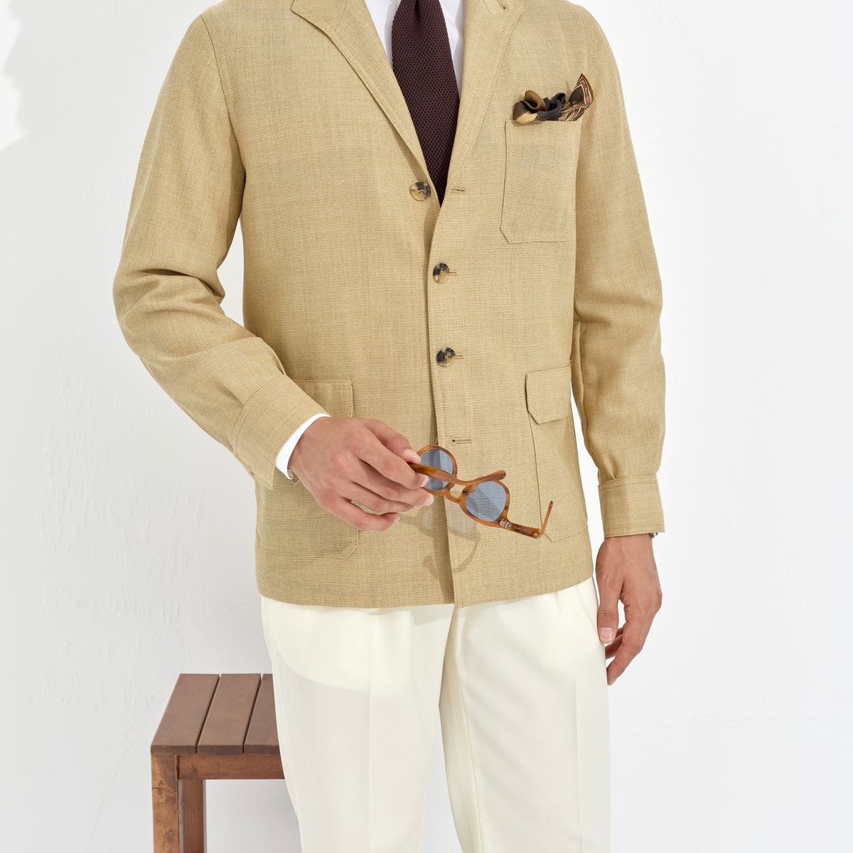 Justo Gimeno - Teba Classic S. Esterilla C. Paja Jacket – Sartoria