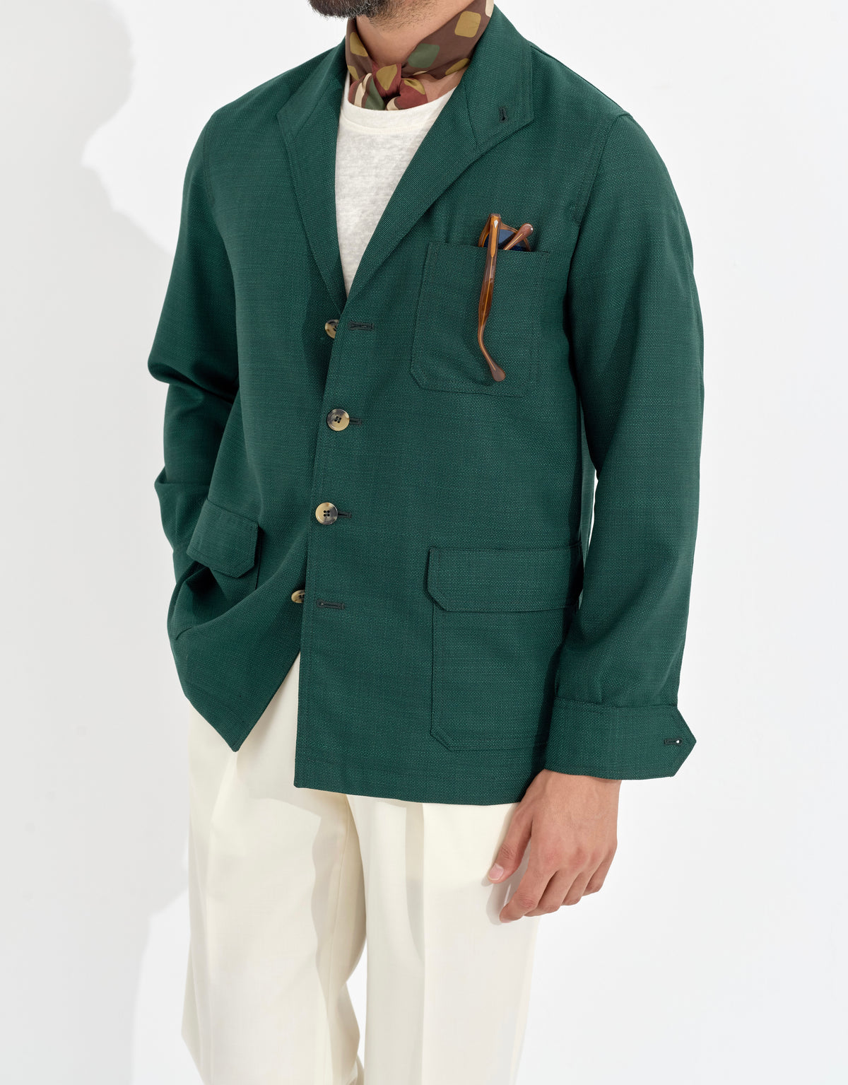 Justo Gimeno - Teba Classic S. Esterilla C. Pino Jacket – Sartoria